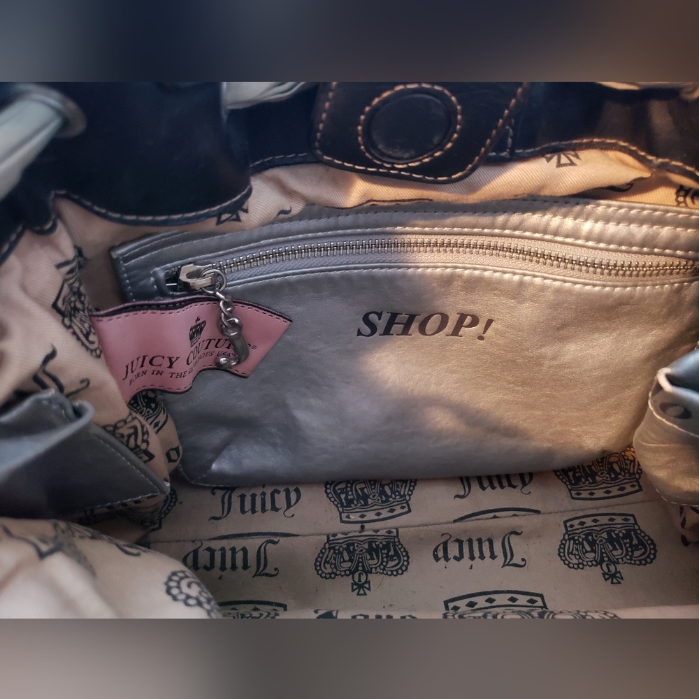 Y2K Juicy Couture Daydreamer velveT bag - Picture 2 of 3